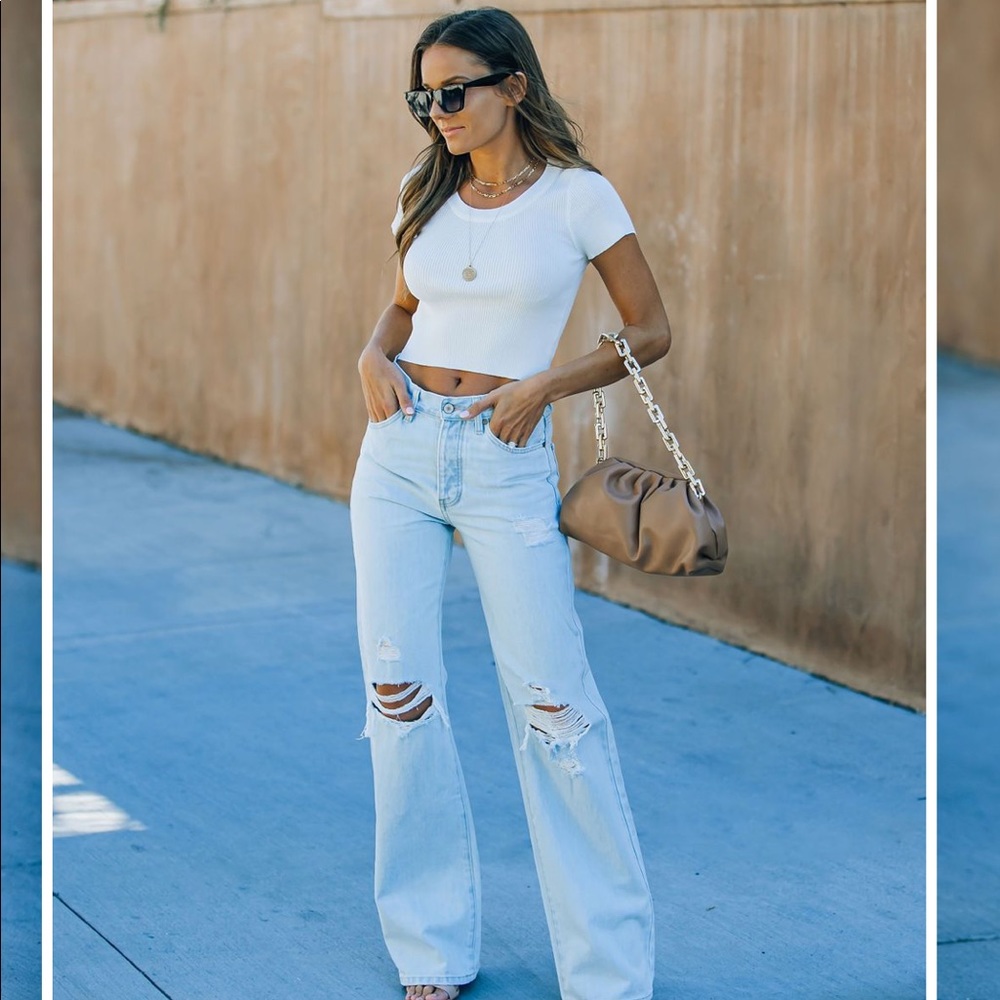 VICI jeans - London high rise 90s denim flare